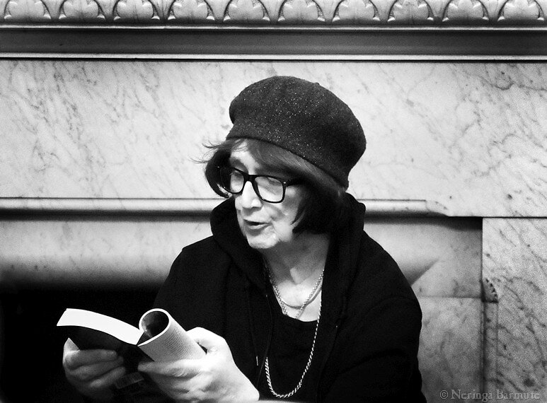 British writer, critic, and poet Roz Kaveney 