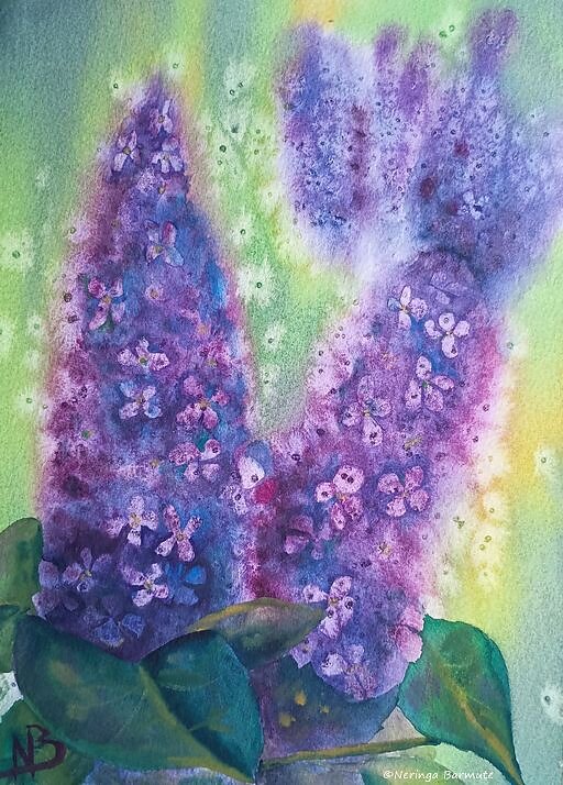Lilacs. A4